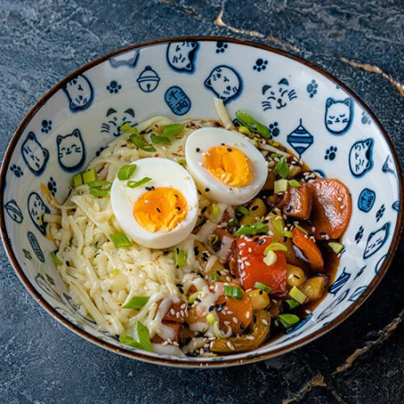 Токпокки с ветчиной