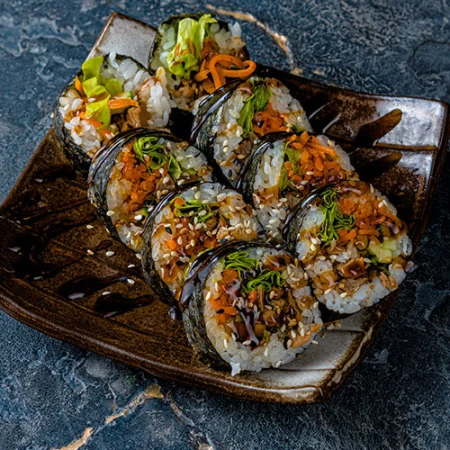 Кимпаб с говядиной 