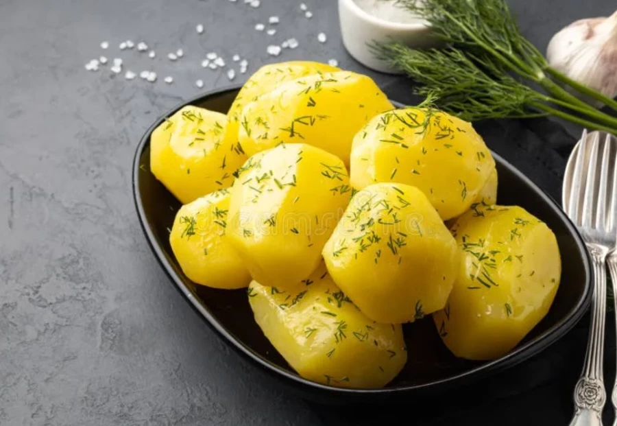 Отварной картофель 