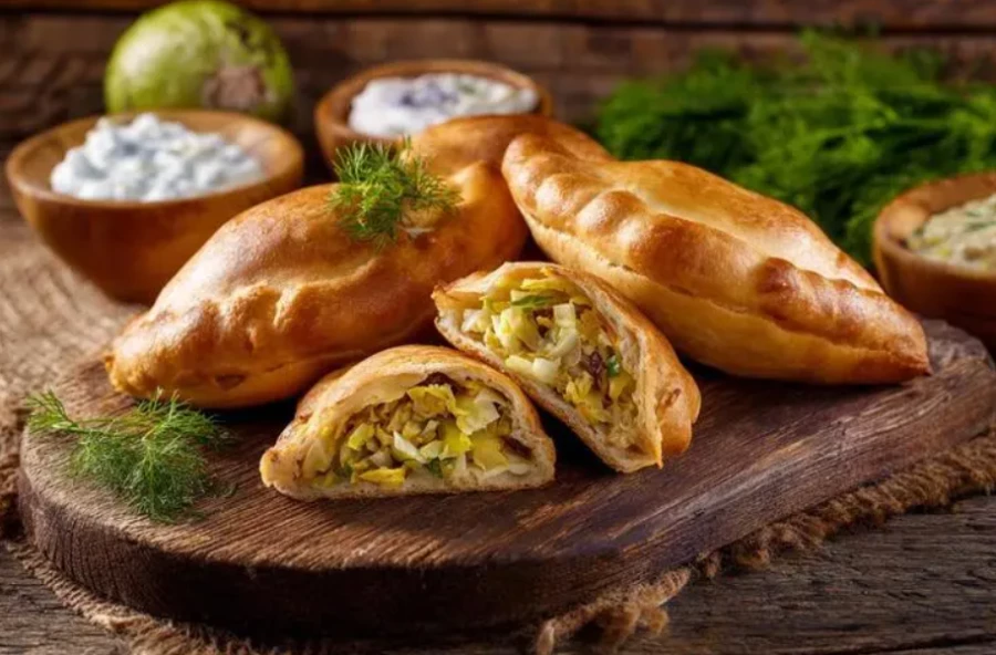 Пирожок с капустой 1шт