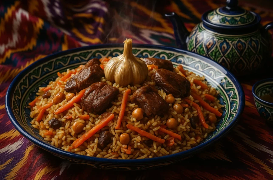 Плов узбекский 1 порция 