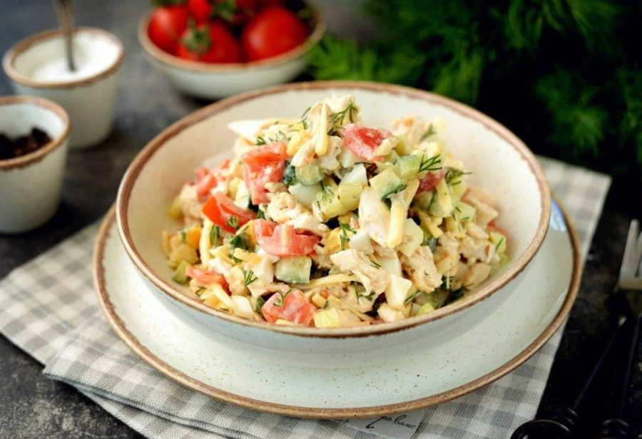 Салат "Нежный"