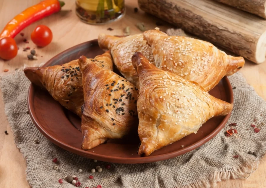 Самса с курицей 1шт