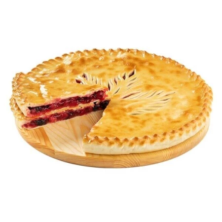 Сладкий пирог с клубникой 1шт