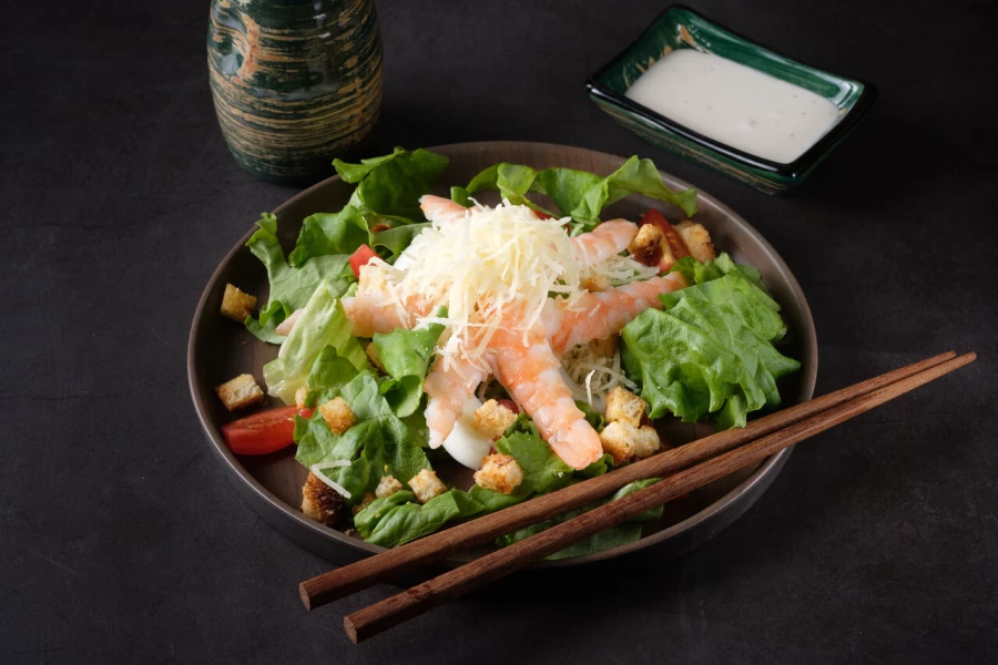 Цезарь с креветкой