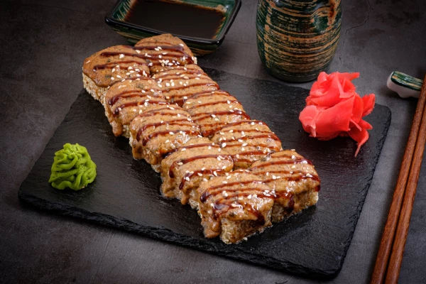 Запечённый с угрем