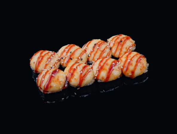 Запеченный с курицей