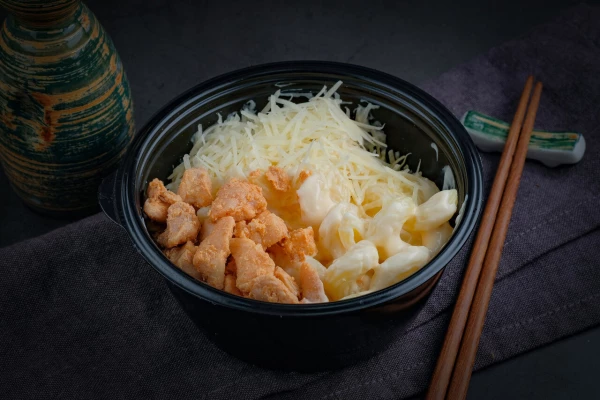 Макарошки с курицей