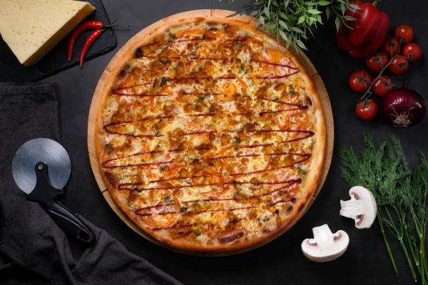 Барбекю с курицей (40 см)