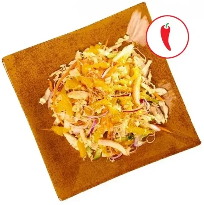 Салат с цыпленком и манго  