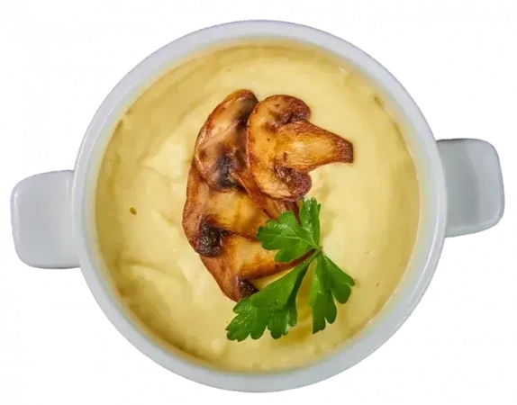 Крем-суп с шампиньонами