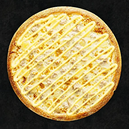 Гавайская с цыпленком и соусом Pineapple 32 см