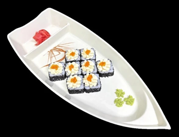 Калифорния black с креветкой
