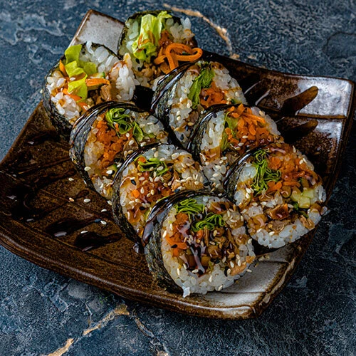 Кимпаб с говядиной 