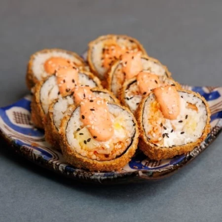Кимпаб жаренный с тунцом 