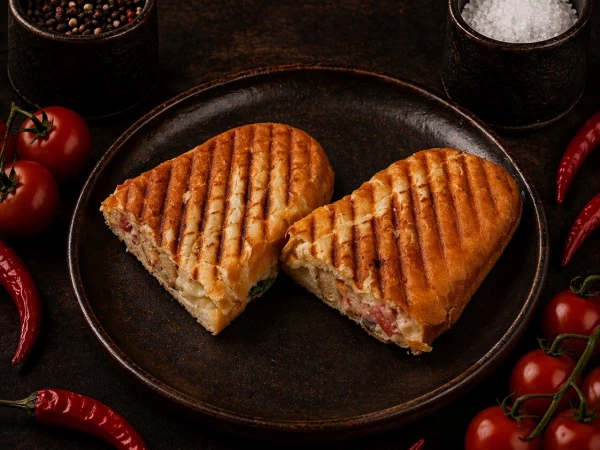 Шаурма куриная в булке 