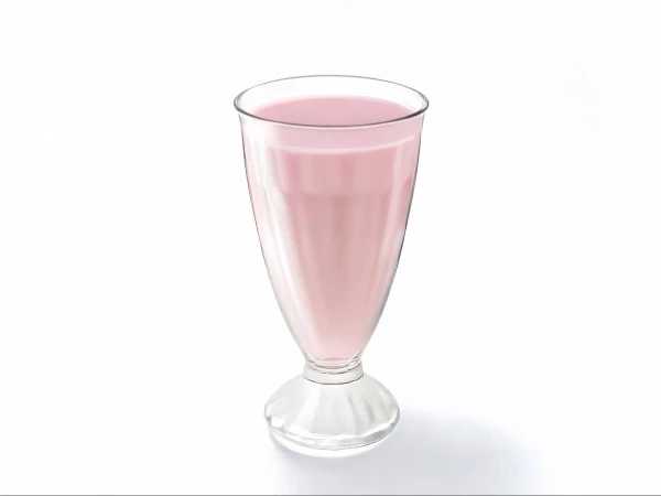 Коктейли молочные - Молочно-Клубничный 
