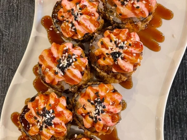 Горячие роллы - Запеченный с курицей