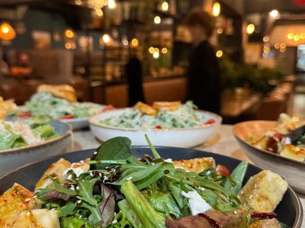 Салат хрустящие баклажаны 