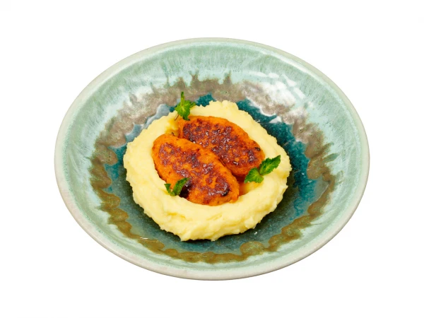 Котлеты куриные с пюре