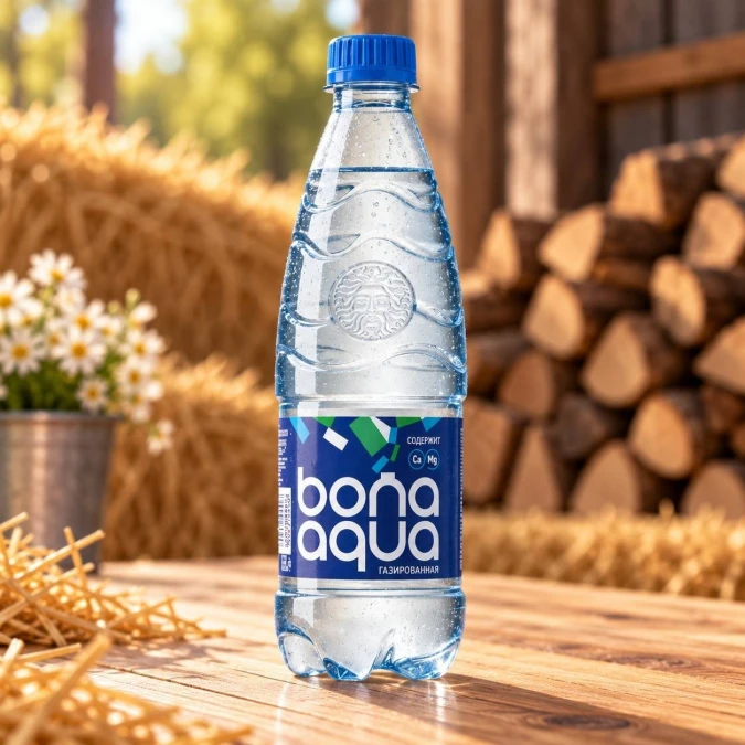 Вода газированная Bon Aqua
