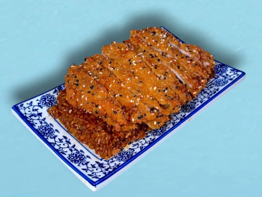 Свинина Тонкацу с рисом