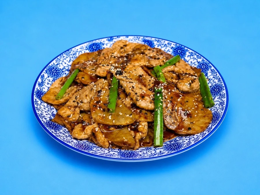 Курица с картофелем