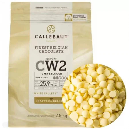 Шоколад Barry Callebaut 25,6 белая 500гр