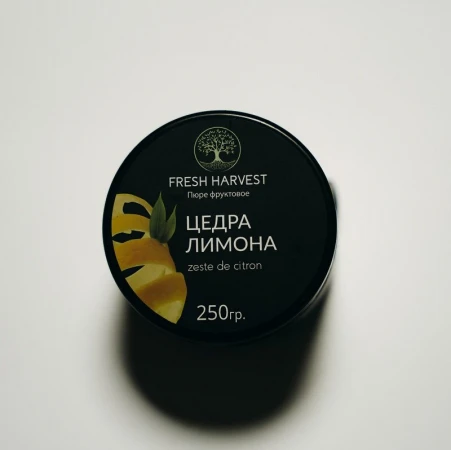 Пюре Fresh Harvest цедра лимона 100гр
