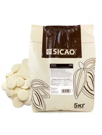 Глазурь Sicao белая 100гр
