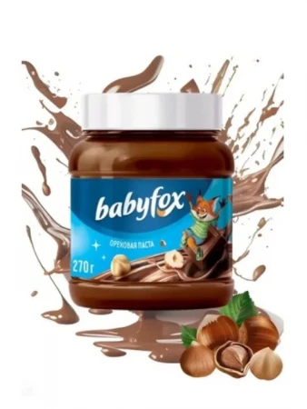 Паста ореховая Baby fox 270гр