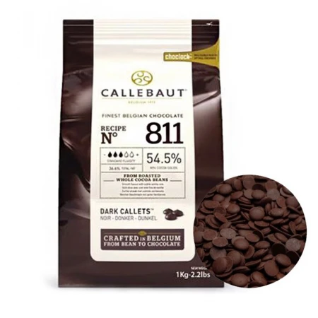 Шоколад Barry Callebaut 54,5 темная 100гр