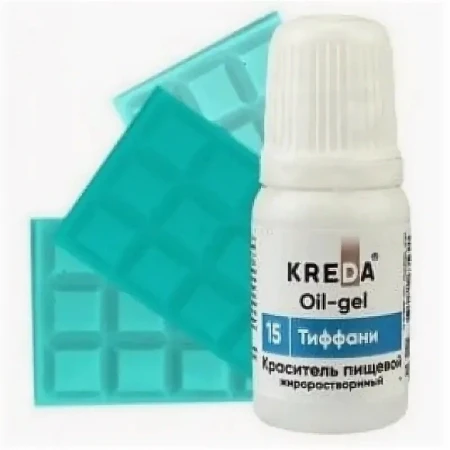 Краситель KREDA жирорастворимый 10мл тиффани