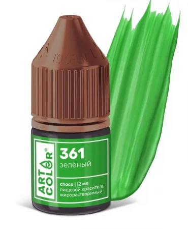 Краситель ART COLOR 12мл жирорастворимый зеленый
