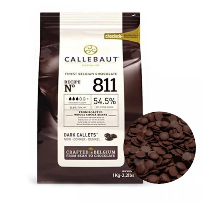Шоколад Barry Callebaut 54,5 темная 100гр