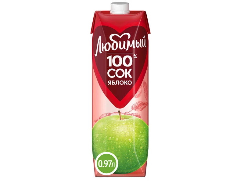 Любимый Яблоко 0,97 л.