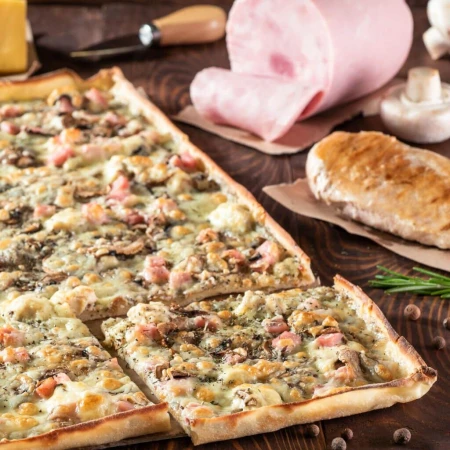 Ветчина курица грибы 33см