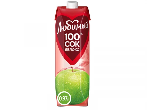 Любимый Яблоко 0,97 л.