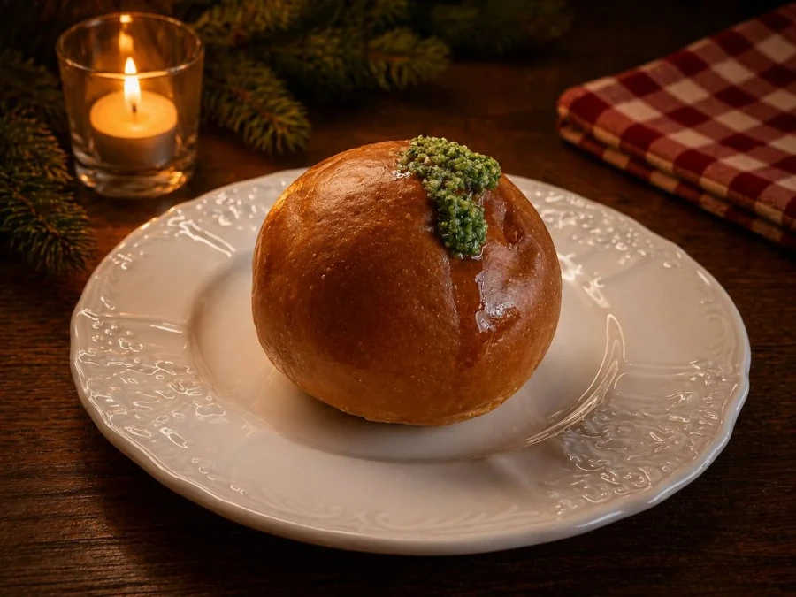 Пампушки с чесноком
