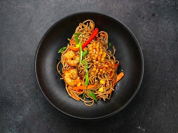 ЯКИ СОБА С МОРЕПРОДУКТАМИ