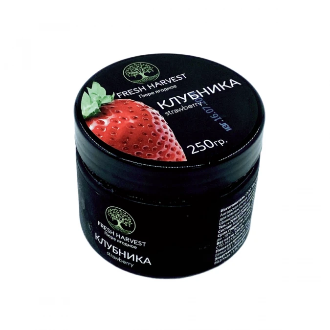 Пюре Fresh Harvest клубника 250гр