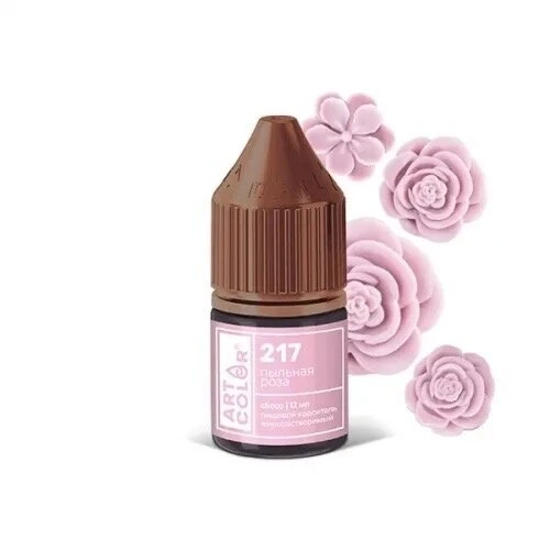 Краситель ART COLOR 12мл жирорастворимый пыльная роза