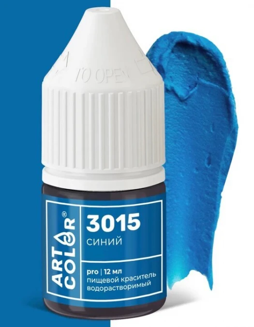 Краситель ART COLOR 12мл водорастворимый синий