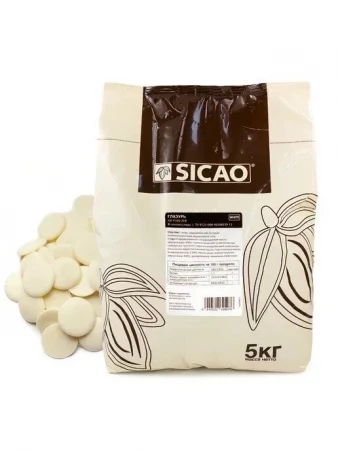 Глазурь Sicao белая 250гр