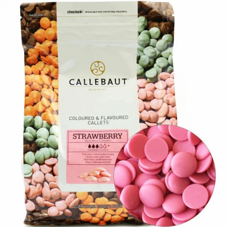 Шоколад Barry Callebaut клубника 100гр