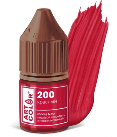 Краситель ART COLOR 12мл жирорастворимый красный