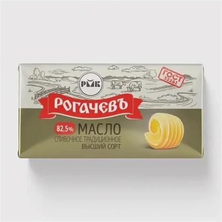 Масло сливочное РОГАЧЕВЪ 82.8% 1кг