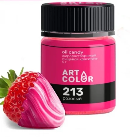 Краситель сухой ART COLOR 10гр розовый