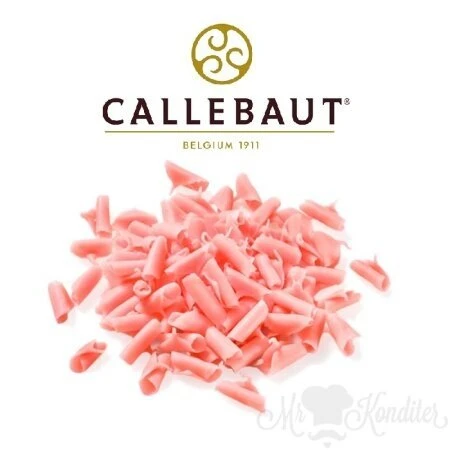 Стружка Barry Callebaut розовая 40гр