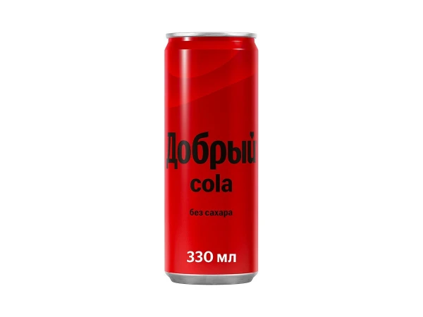 Напиток Добрый Cola без сахара 330 мл